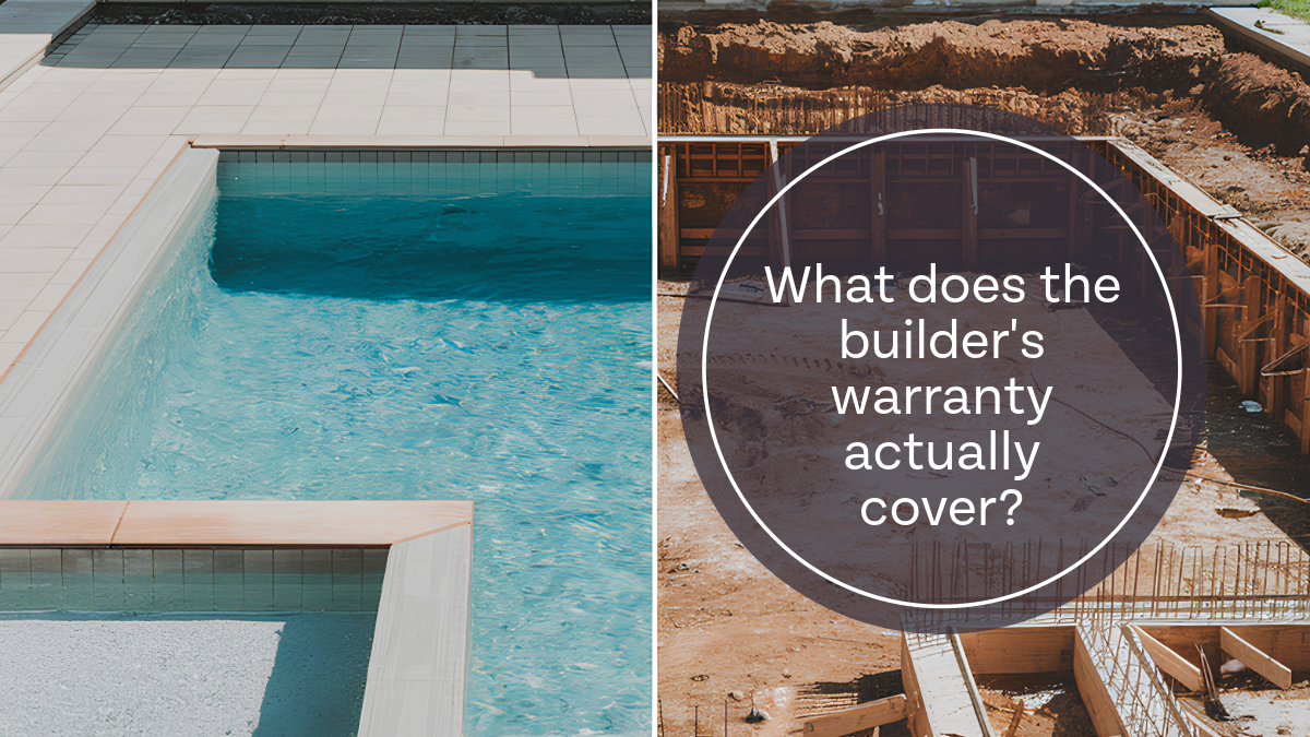 What does the builder's warranty actually cover?