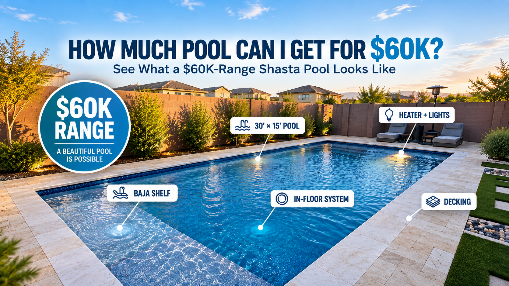 How Much Pool Can I Get for $60K?
