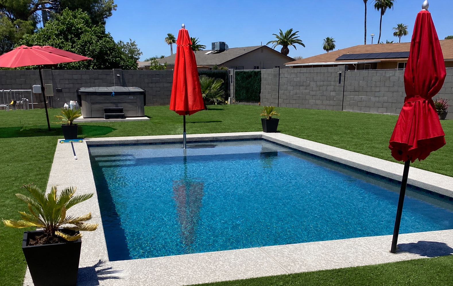 Custom Pool Construction in Sun City, AZ How Shasta Pools Built a Year-Round Backyard Retreat in 12 Weeks
