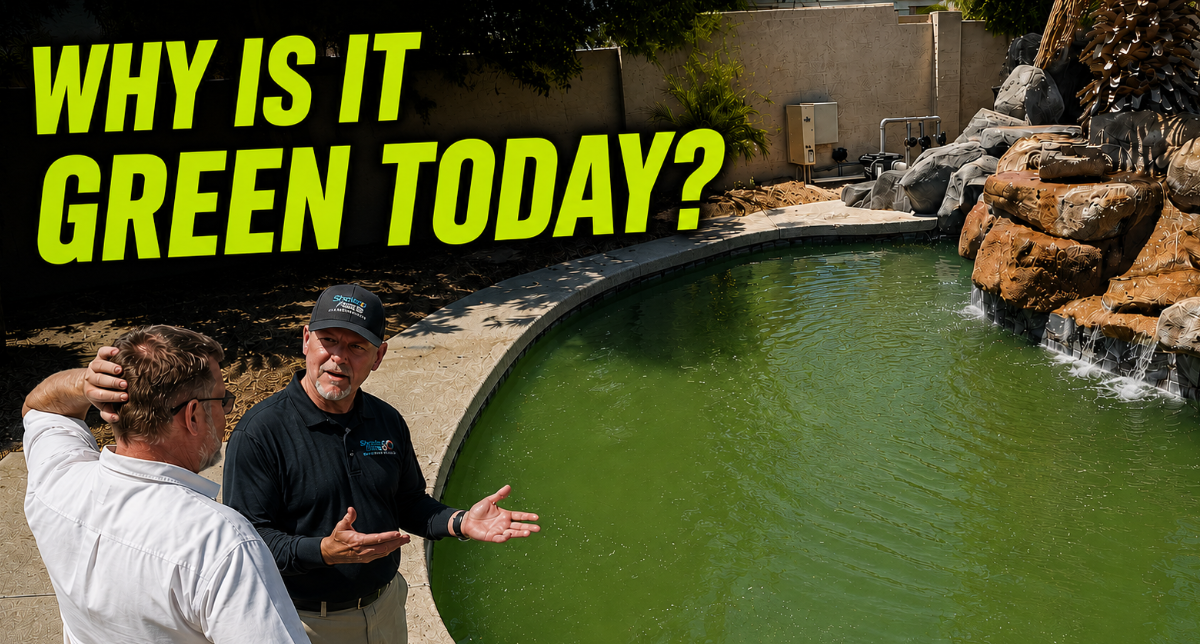 Why Does My Pool Turn Green After Every Monsoon in Arizona?