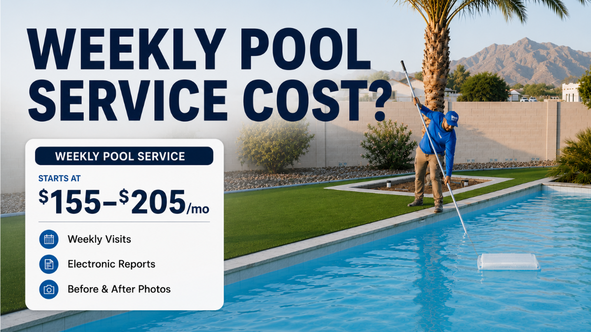 How Much Does Weekly Pool Service Cost in Arizona?