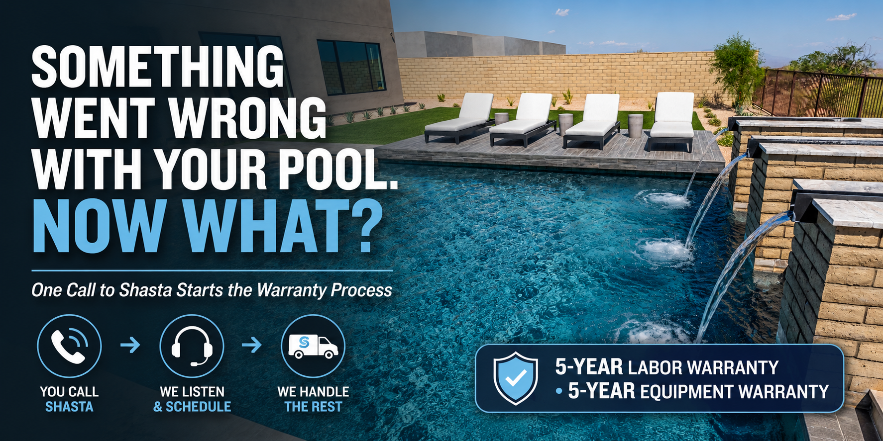 What Happens if I have a Problem Six Months after the Pool is Completed?