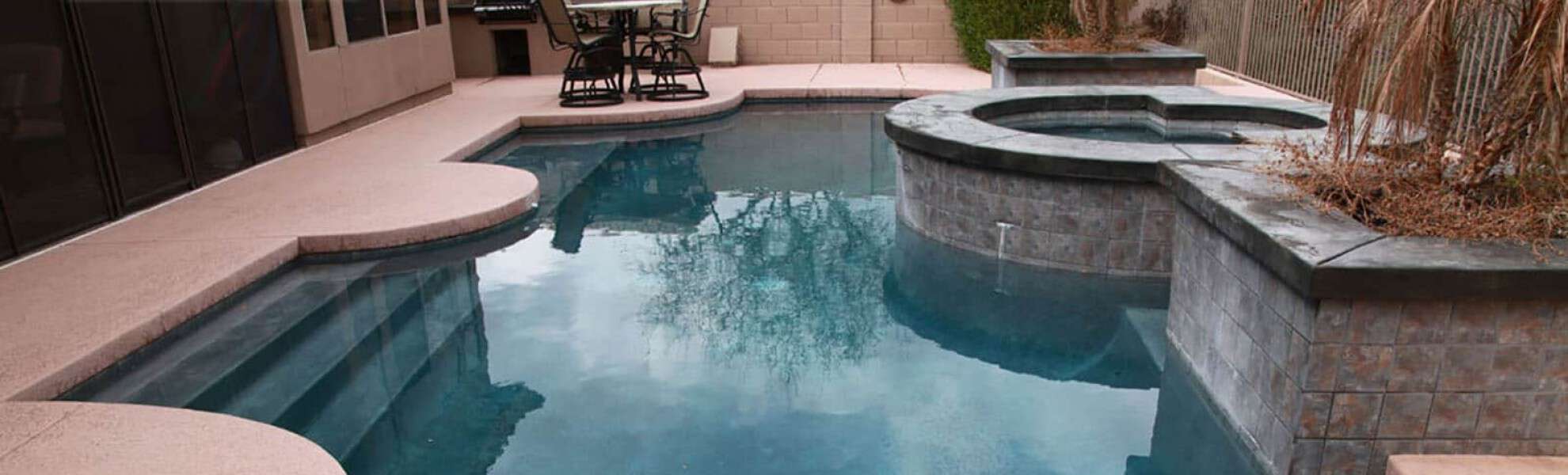 Alfonsi Swimming Pool Remodel | Before Photo | Shasta Pools & Spas