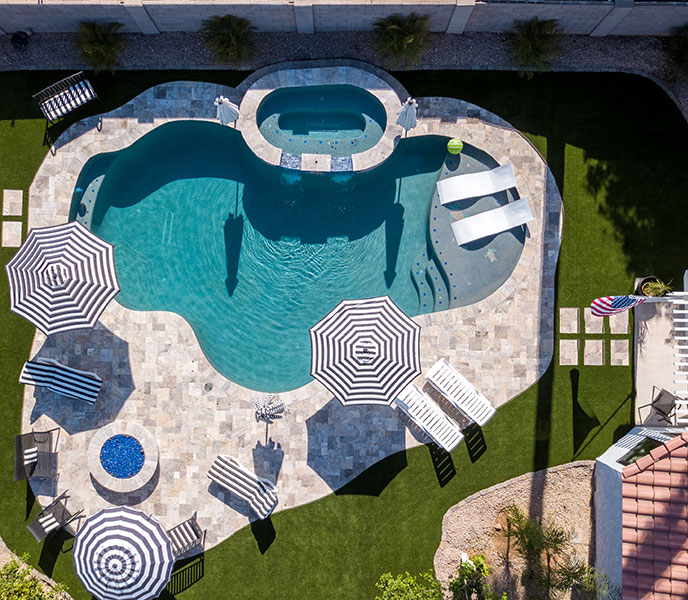 Shasta Pools in Arizona - Freeform Pool & Spa